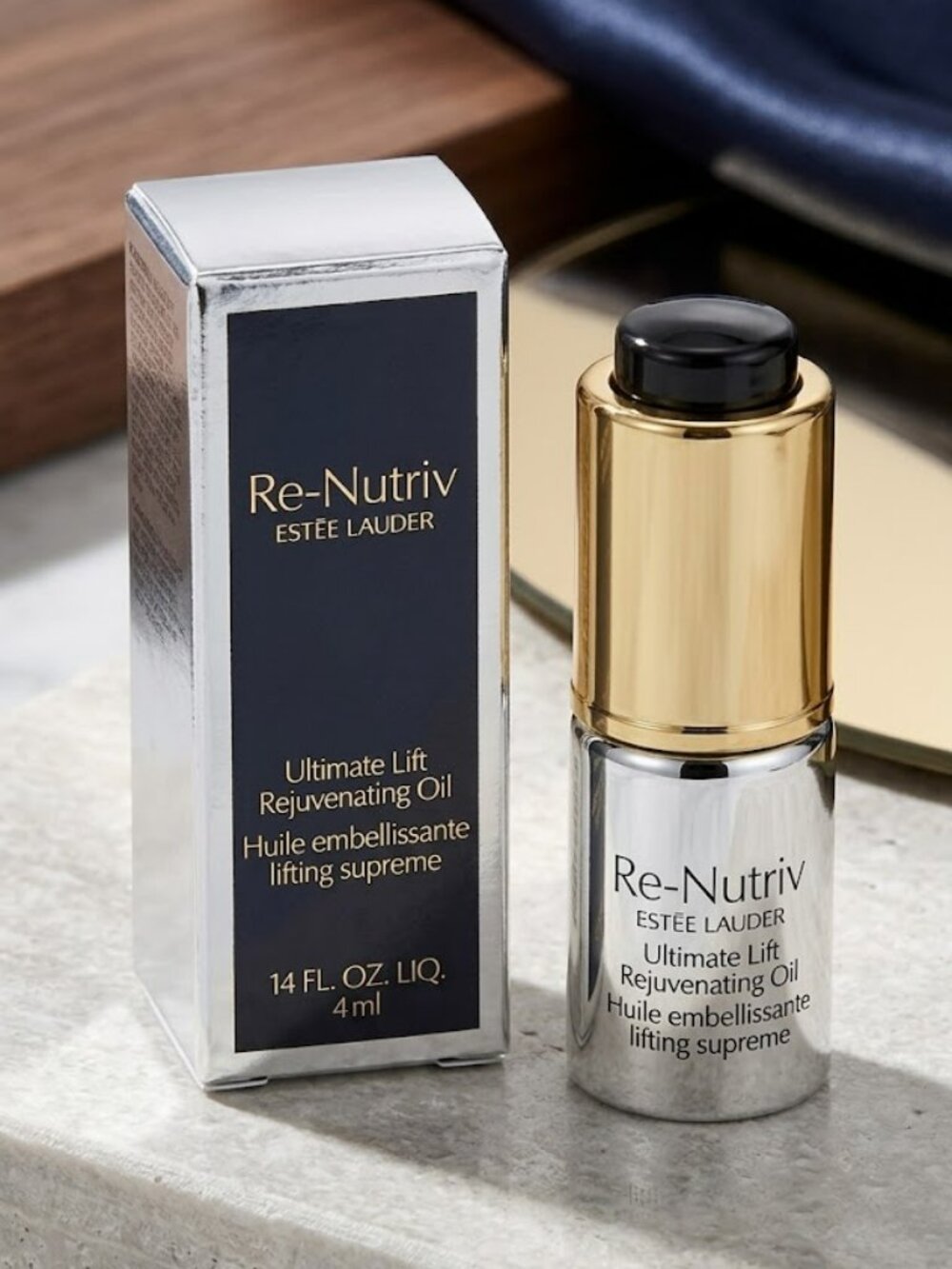 Estee Lauder Re-Nutriv Ultimate Lift Rejuvenating Oil Travel MINI Size 4ml/.14oz